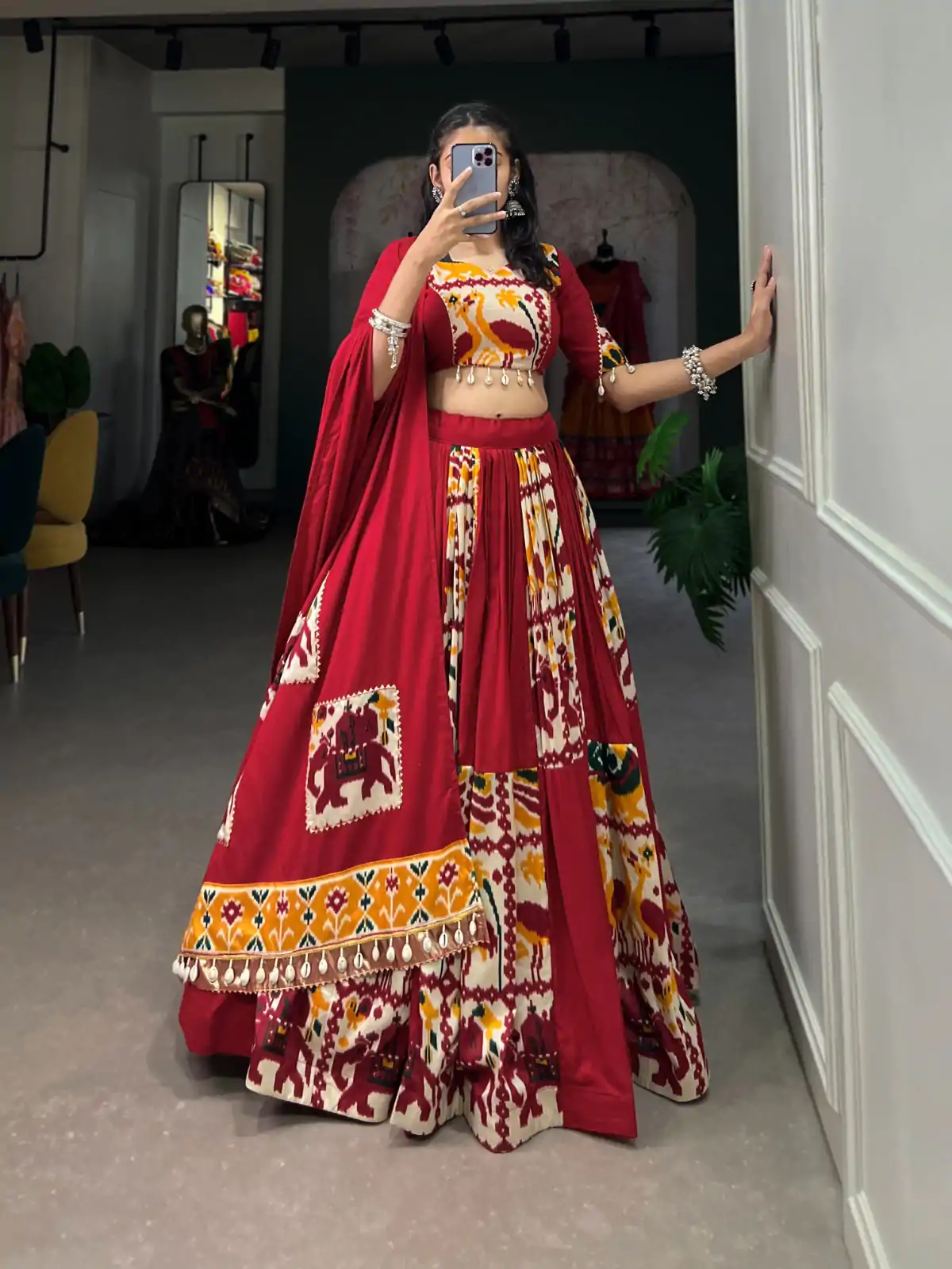LNB 1611 Red Color Rayon With Printed Silk Plain With Printed Lehenga Choli Wedding, Party, Festive, Events Etc. Delivery 4-6 Working Days Rs 3099 | Embroidered Lehenga, Bollywood Lehenga, Creative Lehenga, Designer Lehenga, Lehenga, Party Wear Lehenga