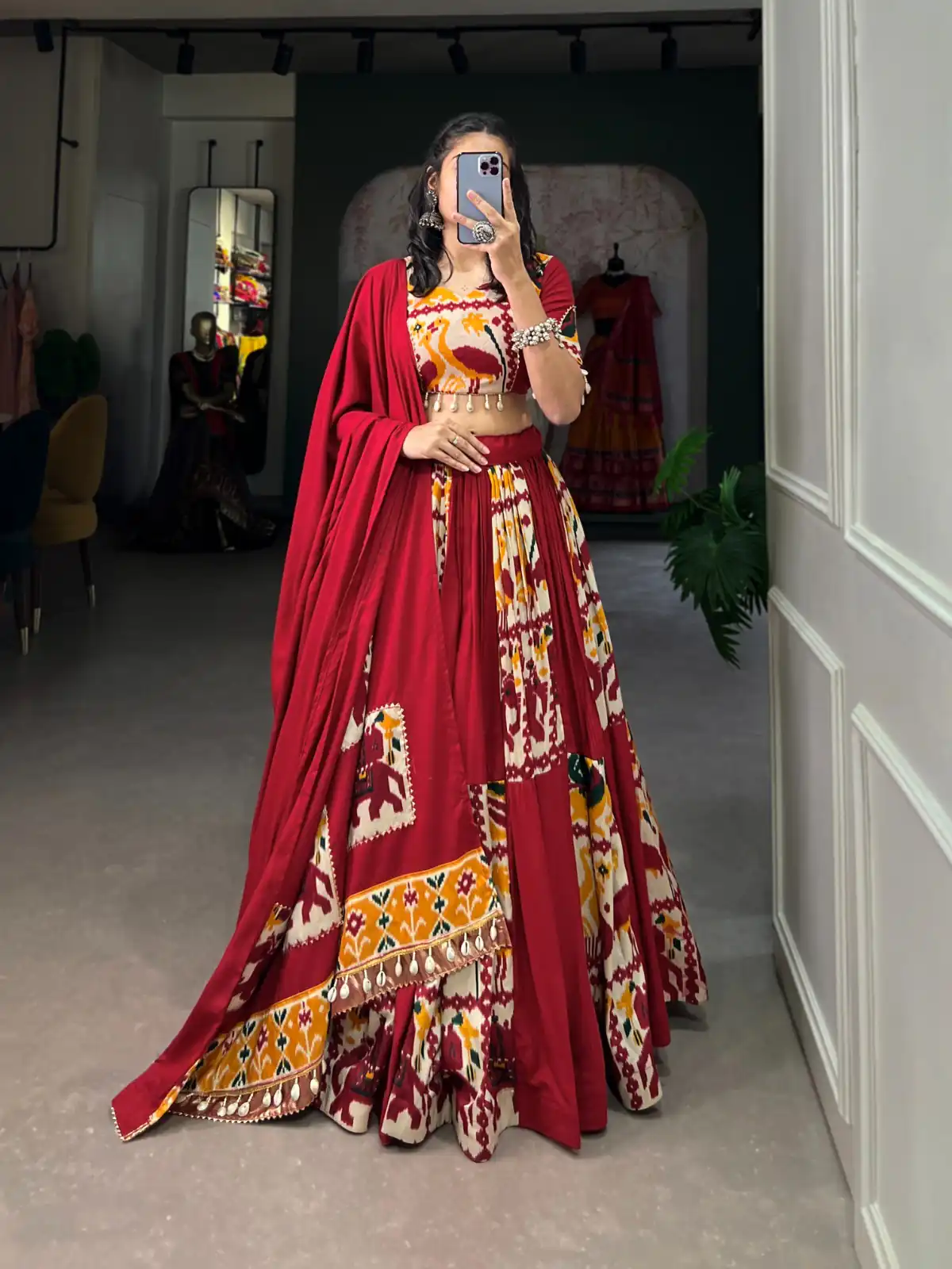 LNB 1611 Red Color Rayon With Printed Silk Plain With Printed Lehenga Choli Wedding, Party, Festive, Events Etc. Delivery 4-6 Working Days Rs 3099 | Embroidered Lehenga, Bollywood Lehenga, Creative Lehenga, Designer Lehenga, Lehenga, Party Wear Lehenga