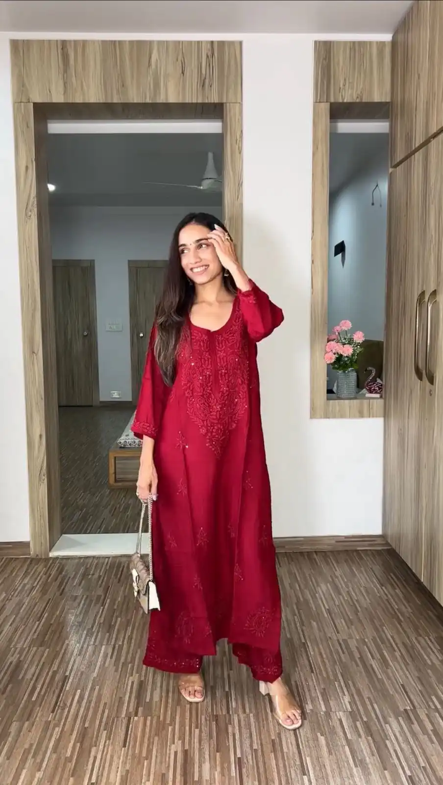 BE 390 Red Color Rayon Embroidery Sequence Salwar Suit with Work. Festive Deal ₹1749. Delivery 4-6 Working Days. Shop now. | Jump Suits, Casual Suits, Creative suits, Designer Suits, Palazzo Suits, Party Wear Suits, Patiala Suits, Salwar suit, Straight Suits