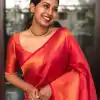 KP 4040 Red Soft Lichi Silk Saree Perfect for Wedding, Party, Ethnic Day, Raksha Bandhan, Temple Visit – . Exclusive Offer ₹1299. Delivery 4-6 Working D | Bollywood Sarees, Creative Sarees, Designer Sarees, Embroidered Sarees, Ethnic Saree, Modern Digital sarees, Party Wear Sarees, Sarees