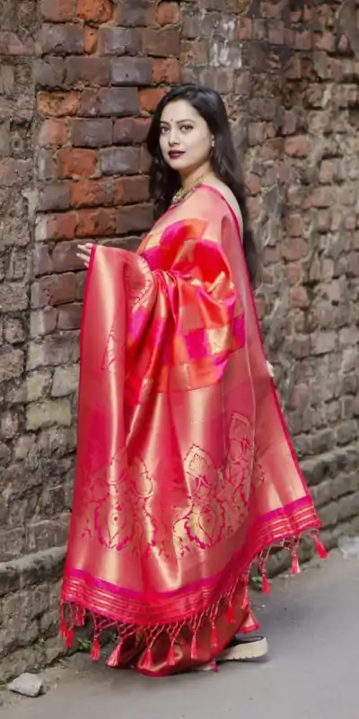 KP 1014 Red Soft Lichi Silk With Designer Work Saree . Wedding, Party, Festive, Events, Best Price ₹1499. Delivery 4-6 Working Days. Shop now. | Bollywood Sarees, Creative Sarees, Designer Sarees, Embroidered Sarees, Ethnic Saree, Modern Digital sarees, Party Wear Sarees, Sarees