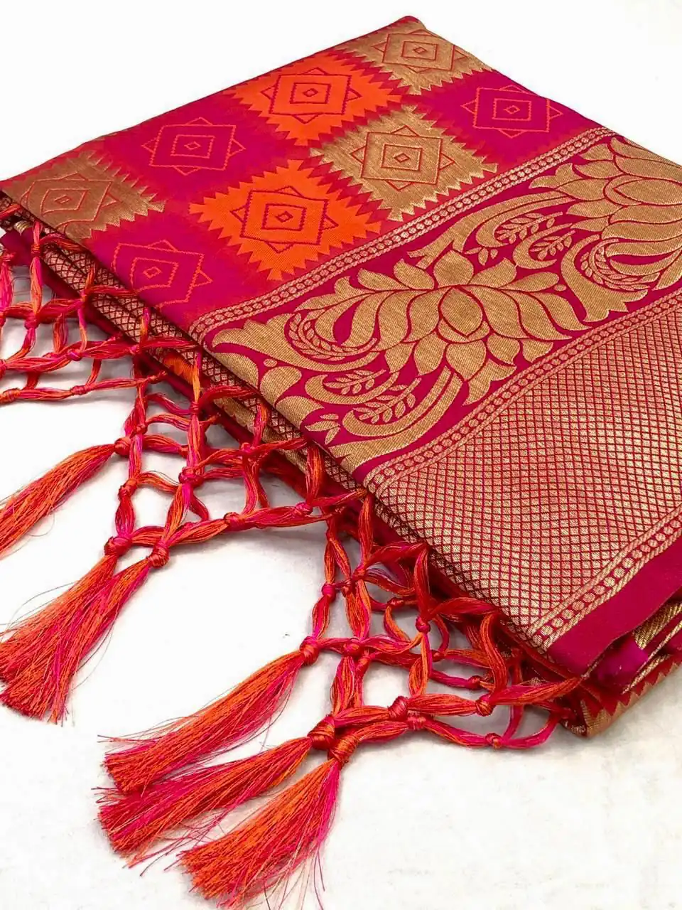 KP 1014 Red Soft Lichi Silk With Designer Work Saree . Wedding, Party, Festive, Events, Best Price ₹1499. Delivery 4-6 Working Days. Shop now. | Bollywood Sarees, Creative Sarees, Designer Sarees, Embroidered Sarees, Ethnic Saree, Modern Digital sarees, Party Wear Sarees, Sarees