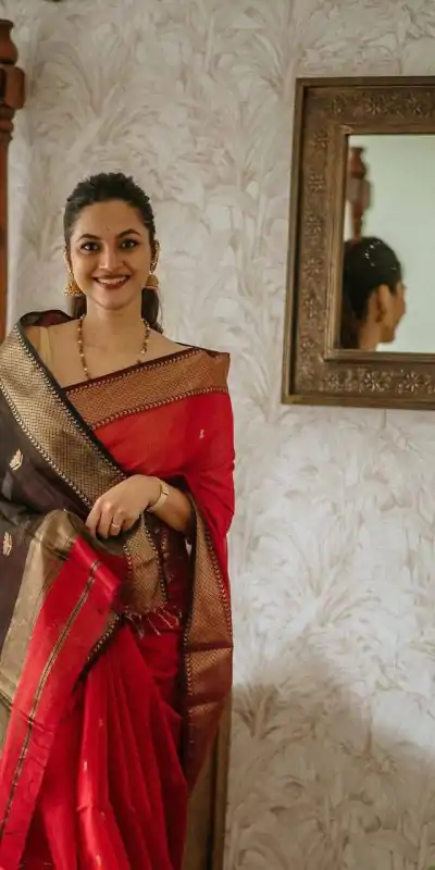 KP 5060 Red in Soft Lilan Slab Designer Work Saree . Wedding, Party, Festive, Events Festive Deal ₹1499. Delivery 4-6 Working Days. Shop now. | Bollywood Sarees, Creative Sarees, Designer Sarees, Embroidered Sarees, Ethnic Saree, Modern Digital sarees, Party Wear Sarees, Sarees