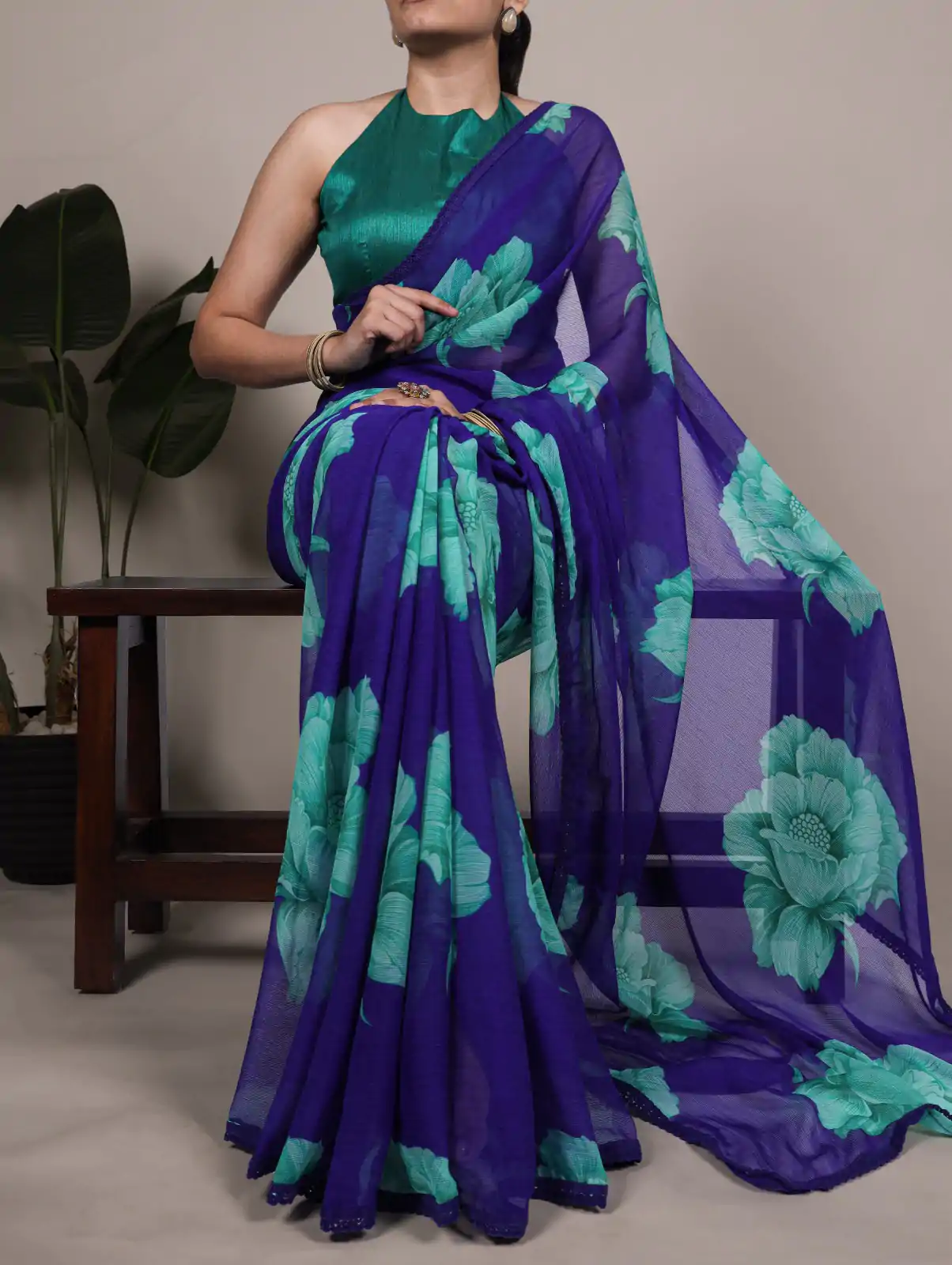 YNF 7033 Royal Blue Color Chiffon Lace Work & Lace Border Saree . Available at ₹1499 only. Delivery 4-6 Working Days. Shop now. | Bollywood Sarees, Creative Sarees, Designer Sarees, Embroidered Sarees, Ethnic Saree, Modern Digital sarees, Party Wear Sarees, Sarees