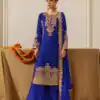 RTC 5901 Royal Blue Faux Georgette Salwar Suit Perfect for Wedding, Party, Raksha Bandhan, Eid, –. Introductory Price ₹2449. Delivery 4-6 Working Days. | Jump Suits, Casual Suits, Creative suits, Designer Suits, Palazzo Suits, Party Wear Suits, Patiala Suits, Salwar suit, Straight Suits