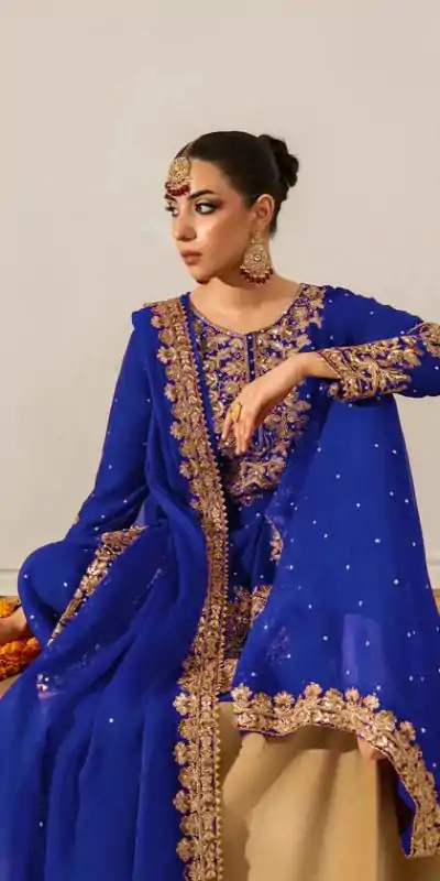 RTC 5901 Royal Blue Faux Georgette Salwar Suit Perfect for Wedding, Party, Raksha Bandhan, Eid, –. Introductory Price ₹2449. Delivery 4-6 Working Days. | Jump Suits, Casual Suits, Creative suits, Designer Suits, Palazzo Suits, Party Wear Suits, Patiala Suits, Salwar suit, Straight Suits