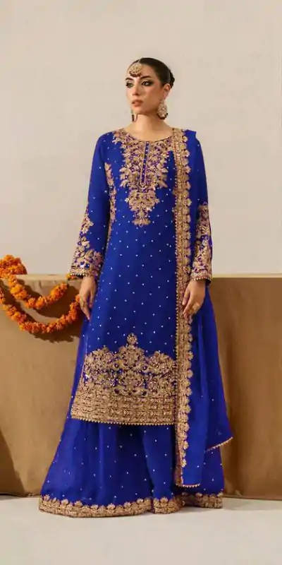 RTC 5901 Royal Blue Faux Georgette Salwar Suit Perfect for Wedding, Party, Raksha Bandhan, Eid, –. Introductory Price ₹2449. Delivery 4-6 Working Days. | Jump Suits, Casual Suits, Creative suits, Designer Suits, Palazzo Suits, Party Wear Suits, Patiala Suits, Salwar suit, Straight Suits