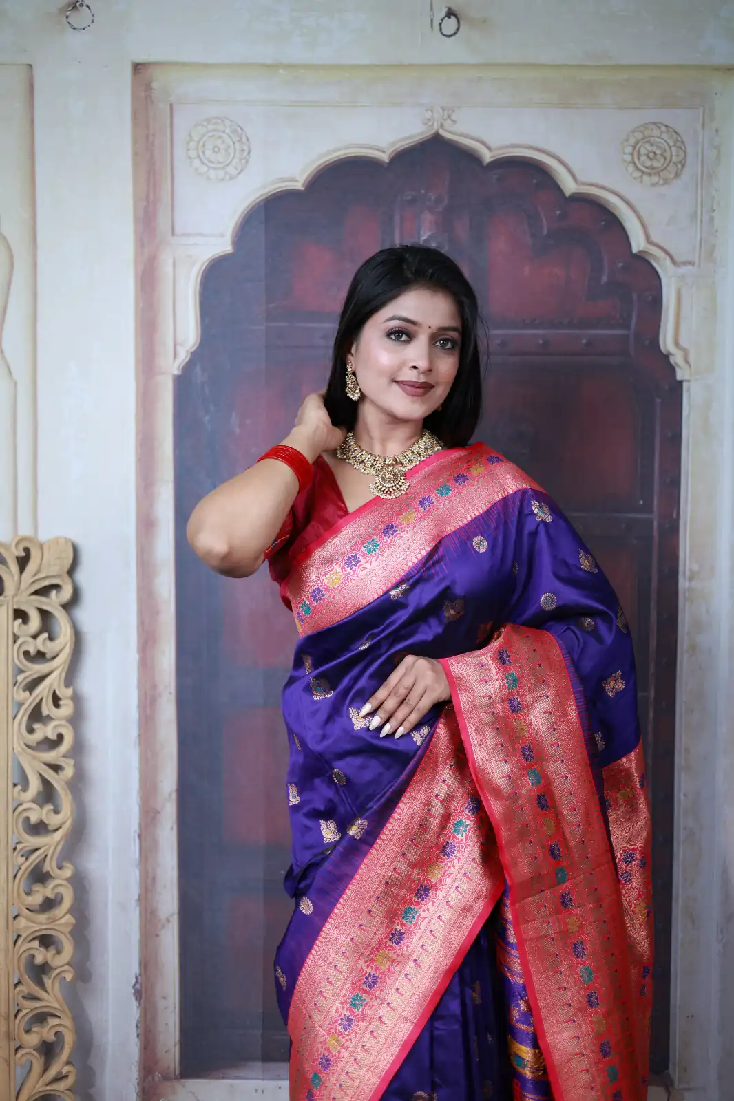 MB 18 Royal Blue Paithani Ajanta Lotus Saree Perfect for Wedding, Party, Lohri, Durga Puja, Eid – . Get it for ₹2449. Delivery 4-6 Working Days. Shop now. | Bollywood Sarees, Creative Sarees, Designer Sarees, Embroidered Sarees, Ethnic Saree, Modern Digital sarees, Party Wear Sarees, Sarees