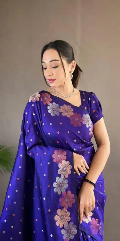 KP 6003 Royal Blue Soft Lichi Silk Cloth Lace Work & Lace Border Saree in Best Price ₹1399. Delivery 4-6 Working Days. Shop now. | Bollywood Sarees, Creative Sarees, Designer Sarees, Embroidered Sarees, Ethnic Saree, Modern Digital sarees, Party Wear Sarees, Sarees