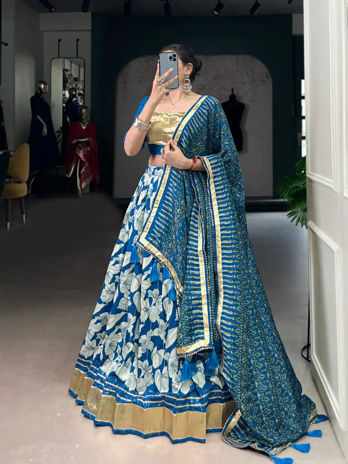 LNB 1725 Royal Blue Tasar Silk With Lace Work Lehenga Choli . Wedding, Party, Festive, Events, Affordable Price ₹2999. Delivery 4-6 Working Days. Shop now. | Embroidered Lehenga, Bollywood Lehenga, Creative Lehenga, Designer Lehenga, Lehenga, Party Wear Lehenga