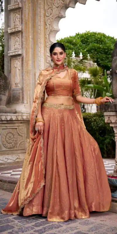 LNB 1440 Rust Fendi Sequins Work & Embroidery Work Lehenga Choli in . Introductory Price ₹2999. Delivery 4-6 Working Days. Shop now. | Bollywood Lehenga, Creative Lehenga, Designer Lehenga, Embroidered Lehenga, Lehenga, Party Wear Lehenga