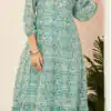 INLI BLOSSOM 2.0 Sea Green Georgette print Gown Perfect for Wedding, Party, Ganesh Chaturthi, Bridal Wear, Durga Puja . Get it for ₹1499. Delivery 4-6 Days | Bollywood Gowns, Creative Gowns, Designer Gowns, Embroidered Gowns, Gowns, Party Wear Gowns