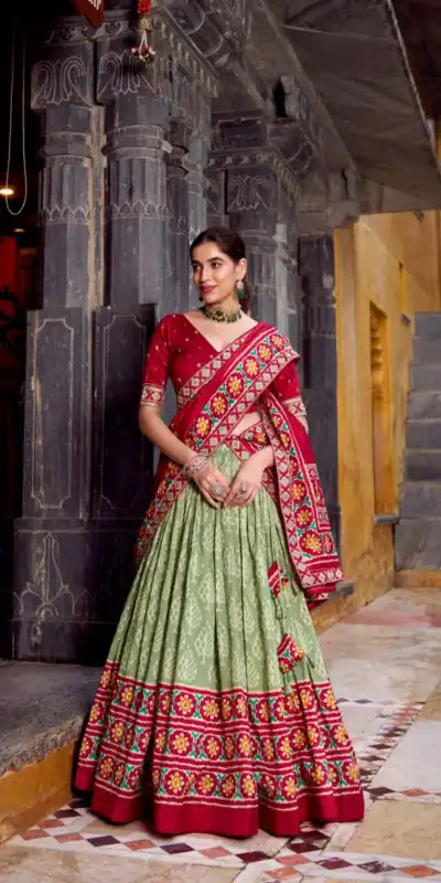 LNB 1246 Sea Green Tasar Silk Lehenga Choli Perfect for Wedding, Party, Lohri, Haldi, Baisakhi – . Now at just ₹2649. Delivery 4-6 Working Days. Shop | Bollywood Lehenga, Creative Lehenga, Designer Lehenga, Embroidered Lehenga, Lehenga, Party Wear Lehenga