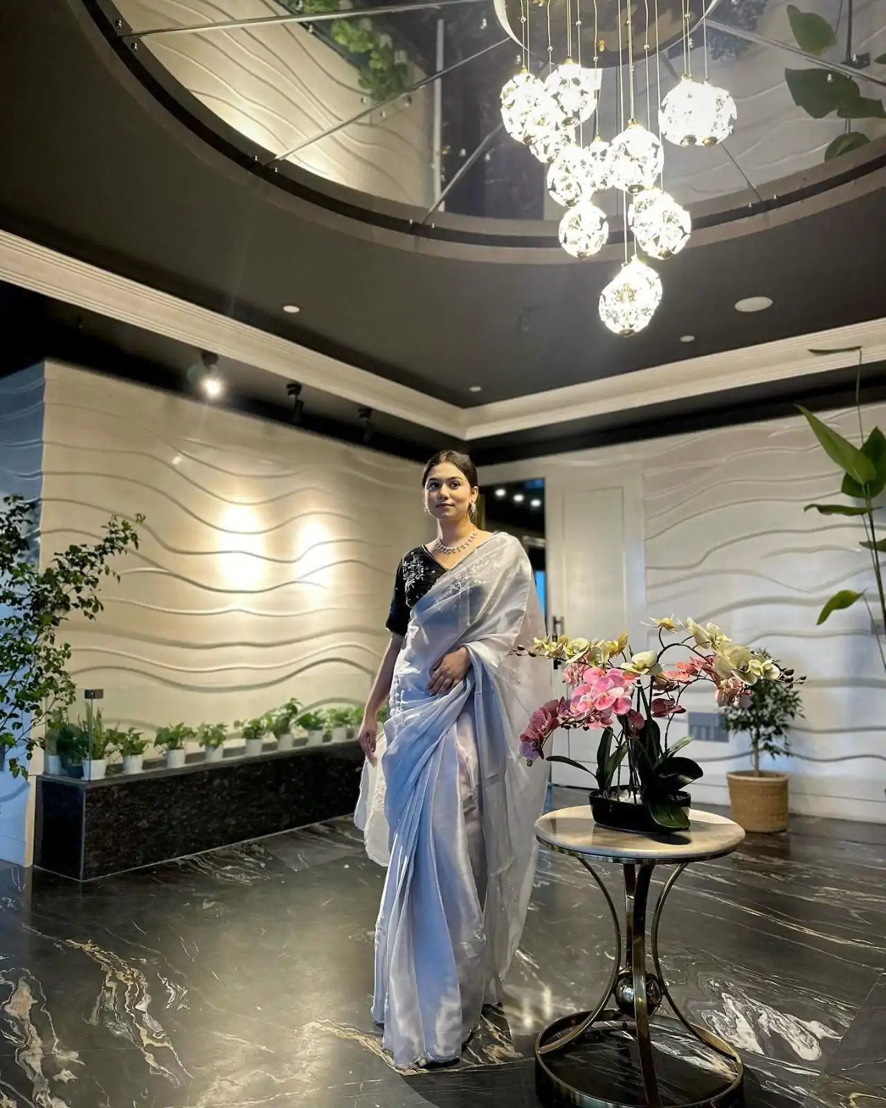 AC JIYA Silver Soft Jimmy Chuu with Lace Border & Lace Work Saree . Available at ₹3049 only. Delivery 4-6 Working Days. Shop now. | Bollywood Sarees, Creative Sarees, Designer Sarees, Embroidered Sarees, Ethnic Saree, Modern Digital sarees, Party Wear Sarees, Sarees