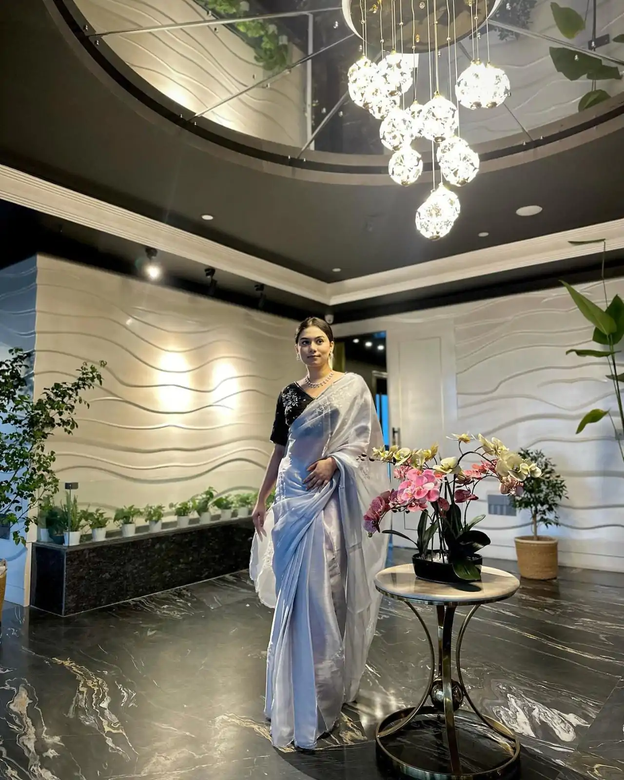 AC JIYA Silver Soft Jimmy Chuu with Lace Border & Lace Work Saree . Available at ₹3049 only. Delivery 4-6 Working Days. Shop now. | Bollywood Sarees, Creative Sarees, Designer Sarees, Embroidered Sarees, Ethnic Saree, Modern Digital sarees, Party Wear Sarees, Sarees