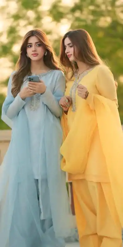 SRK 5252 Sky Blue Faux Georgette Embroidery Work & Bead Work Salwar Suit . Wedding, Party, Festive, Events, Now at just ₹1499 | Jump Suits, Casual Suits, Creative suits, Designer Suits, Palazzo Suits, Party Wear Suits, Patiala Suits, Salwar suit, Straight Suits