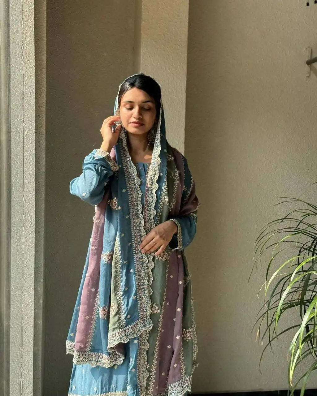 KF 1627 Sky Blue Georgette Salwar Suit Perfect for Wedding, Party, Diwali, Traditional Day, Bridal Wear. Get it for ₹2149. Delivery 4-6 Working Days | Designer Suits, Casual Suits, Creative suits, Palazzo Suits, Party Wear Suits, Patiala Suits, Salwar suit, Straight Suits