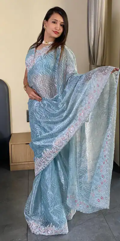 SC 239 Pink Georgette With Lace Work & Lace Border Saree . Wedding, Party, Festive, Events, Exclusive Offer ₹1599. Delivery 4-6 Working Days. Shop now. | Bollywood Sarees, Creative Sarees, Designer Sarees, Embroidered Sarees, Ethnic Saree, Modern Digital sarees, Party Wear Sarees, Sarees