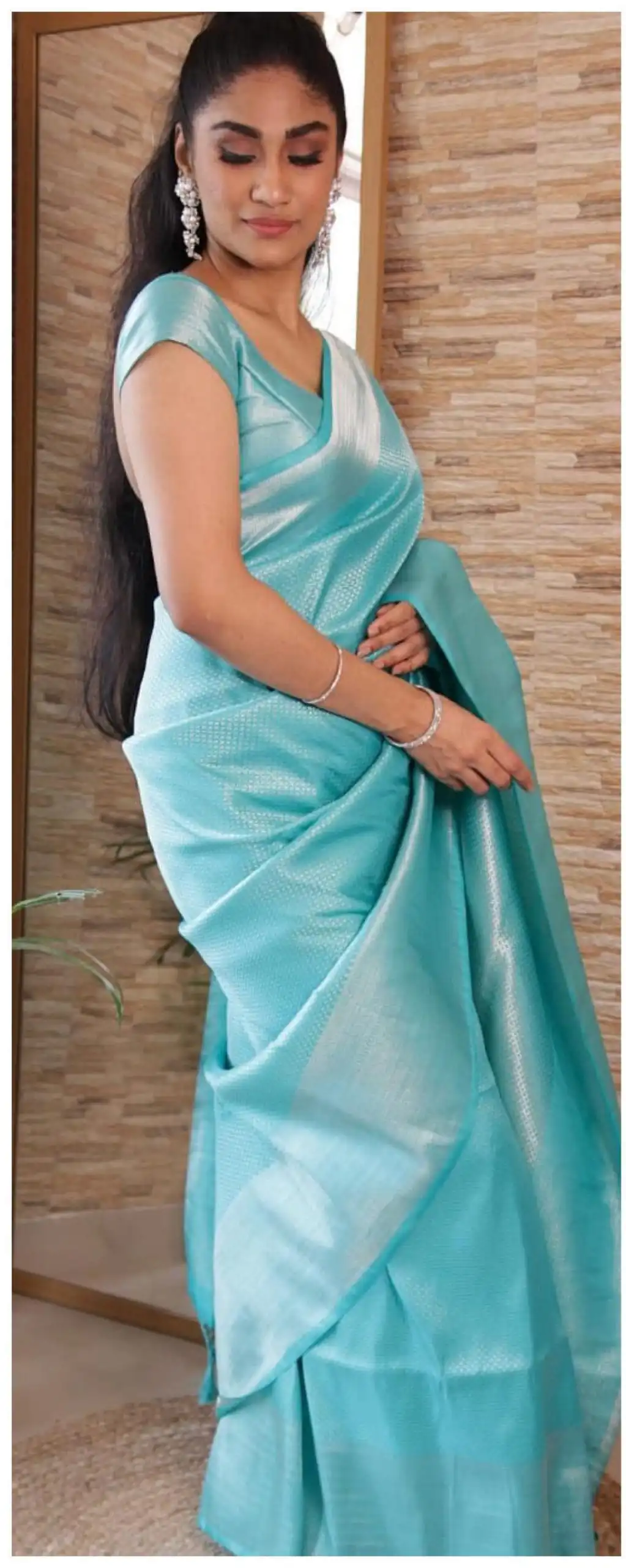 KP 4040 Sky Blue Soft Lichi Silk Saree Perfect for Wedding, Party, Ethnic Day, Raksha Bandhan, Temple Visit . Exclusive Offer ₹1299. Delivery 4-6 Working D | Bollywood Sarees, Creative Sarees, Designer Sarees, Embroidered Sarees, Ethnic Saree, Modern Digital sarees, Party Wear Sarees, Sarees
