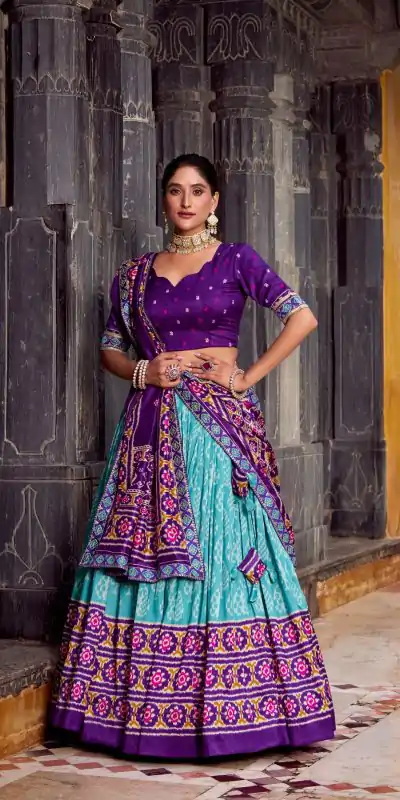 LNB 1246 Sky Blue Tasar Silk Lehenga Choli Perfect for Wedding, Party, Lohri, Haldi, Baisakhi – . Now at just ₹2649. Delivery 4-6 Working Days. Shop | Bollywood Lehenga, Creative Lehenga, Designer Lehenga, Embroidered Lehenga, Lehenga, Party Wear Lehenga