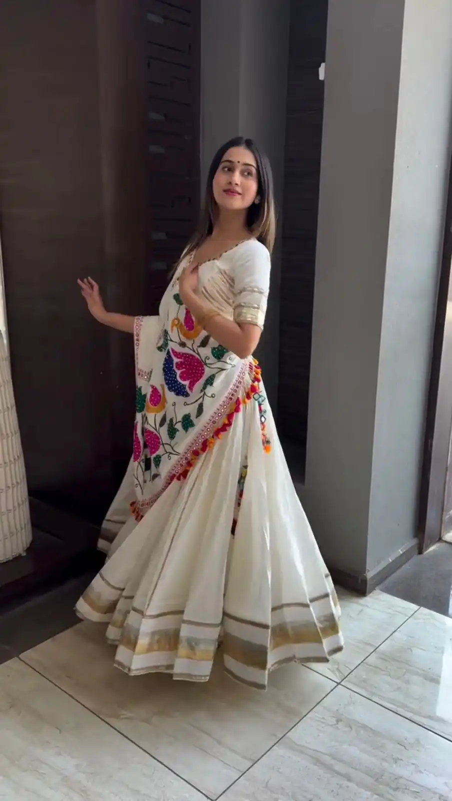 LG 653 White Cotton Lehenga Choli Perfect for Wedding, Party, Diwali, Lohri, Anniversary . Now at just ₹2399. Delivery 4-6 Working Days. Shop now. | Bollywood Lehenga, Creative Lehenga, Designer Lehenga, Embroidered Lehenga, Lehenga, Party Wear Lehenga