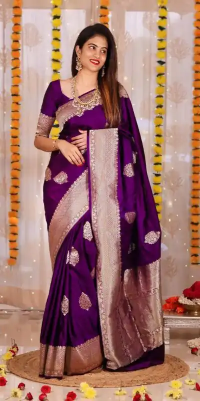 KP 3035 Wine Soft Lichi Silk Saree Perfect for Wedding, Party, Housewarming, Raksha Bandhan, Family Gatherings . Exclusive Offer ₹1399. Delivery | Bollywood Sarees, Creative Sarees, Designer Sarees, Embroidered Sarees, Ethnic Saree, Modern Digital sarees, Party Wear Sarees, Sarees