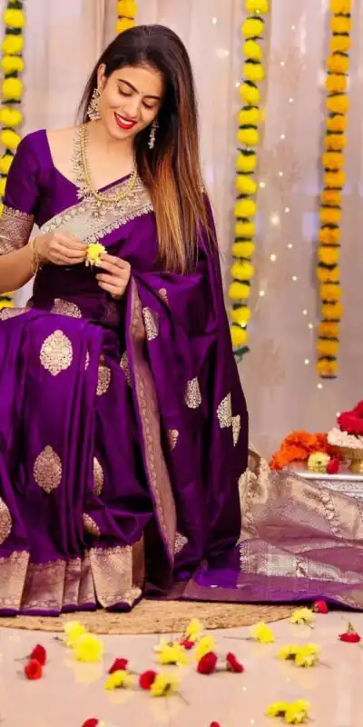 KP 3035 Wine Soft Lichi Silk Saree Perfect for Wedding, Party, Housewarming, Raksha Bandhan, Family Gatherings . Exclusive Offer ₹1399. Delivery | Bollywood Sarees, Creative Sarees, Designer Sarees, Embroidered Sarees, Ethnic Saree, Modern Digital sarees, Party Wear Sarees, Sarees