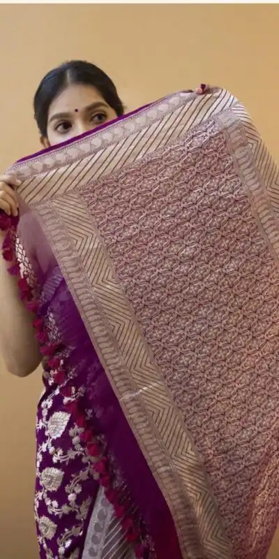 KP 1087 Wine Color Soft Lichi Silk Designer Work Saree . Wedding, Party, Festive, Events, Introductory Price ₹1399. Delivery 4-6 Working Days. Shop now. | Bollywood Sarees, Creative Sarees, Designer Sarees, Embroidered Sarees, Ethnic Saree, Modern Digital sarees, Party Wear Sarees, Sarees