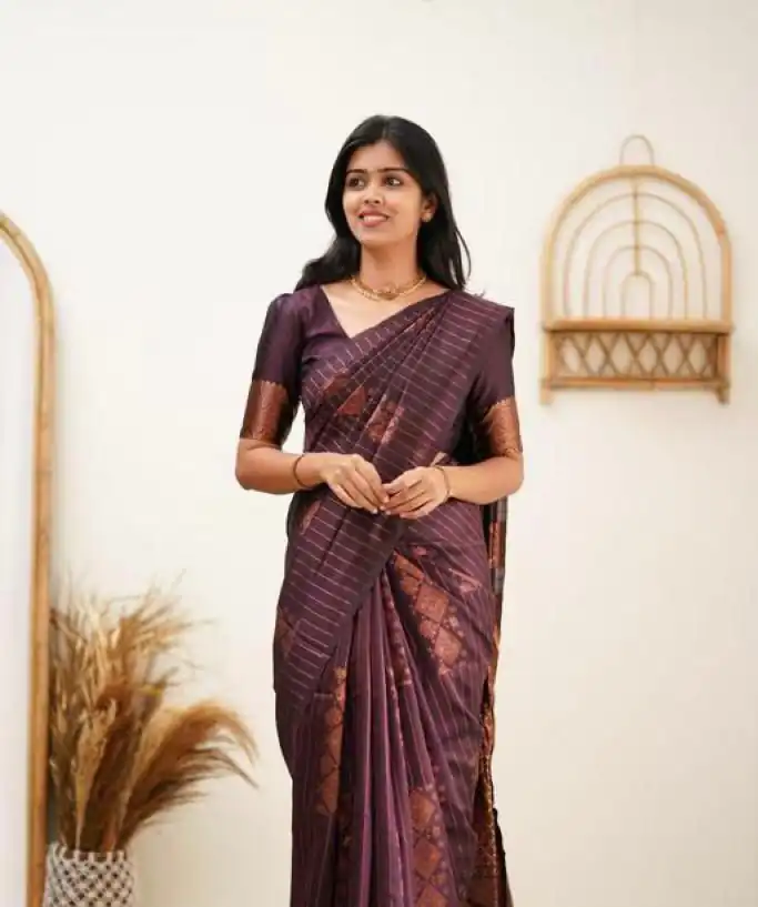 KP 5011 Wine in Collor Soft Lichi Silk Lace Work & Lace Border Saree . Get it for ₹1299. Delivery 4-6 Working Days. Shop now. | Bollywood Sarees, Creative Sarees, Designer Sarees, Embroidered Sarees, Ethnic Saree, Modern Digital sarees, Party Wear Sarees, Sarees