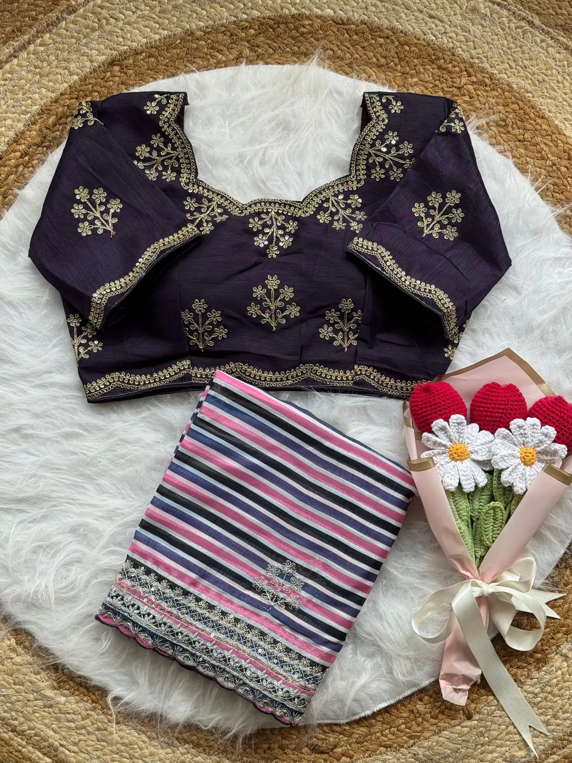 AC MIRA Wine in Color Soft Organza Embroidery Work & Lace Work Saree . Get it for ₹2449. Delivery 4-6 Working Days. Shop now. | Bollywood Sarees, Creative Sarees, Designer Sarees, Embroidered Sarees, Ethnic Saree, Modern Digital sarees, Party Wear Sarees, Sarees