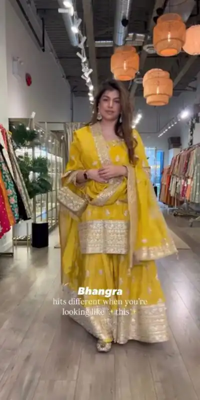 LG 2000 Yellow Chinon With Embroidery Work Salwar Suit . Wedding, Party, Festive, Events, Get it for ₹2099. Delivery 4-6 Working Days. Shop now. | Jump Suits, Tops & Bottoms, Track Suits, Trendy Wear, Casual Suits, Creative suits, Designer Suits, Palazzo Suits, Party Wear Suits, Patiala Suits, Salwar suit, Straight Suits