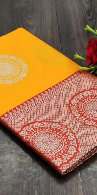 KP 3038 Yellow Soft Lichi Silk with Lace Border & Lace Work Saree . Special Price ₹1349. Delivery 4-6 Working Days. Shop now. | Bollywood Sarees, Creative Sarees, Designer Sarees, Embroidered Sarees, Ethnic Saree, Modern Digital sarees, Party Wear Sarees, Sarees