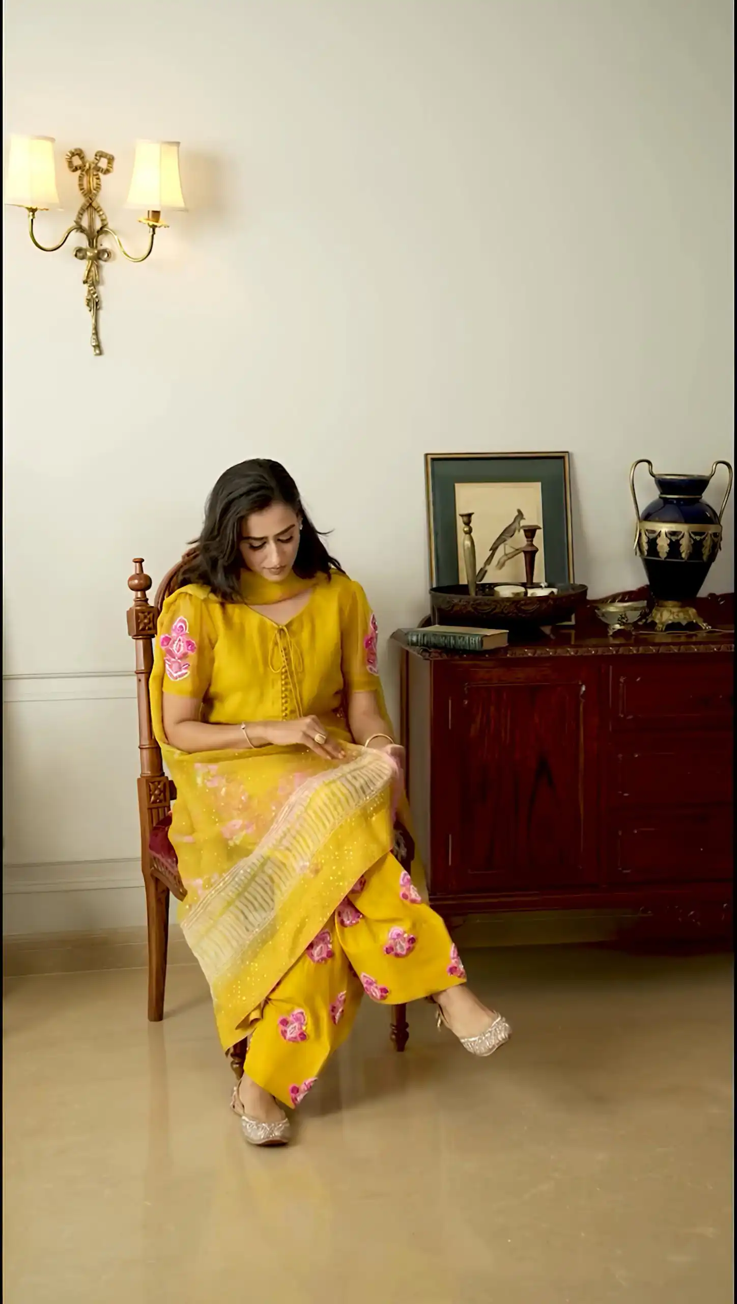 NSR 859 Yellow Natural Crep Silk with Embroidery Work & Lace Work Salwar Suit . Introductory Price ₹2049. Delivery 4-6 Working Days. Shop now. | Designer Suits, Jump Suits, Casual Suits, Creative suits, Palazzo Suits, Party Wear Suits, Patiala Suits, Salwar suit, Straight Suits