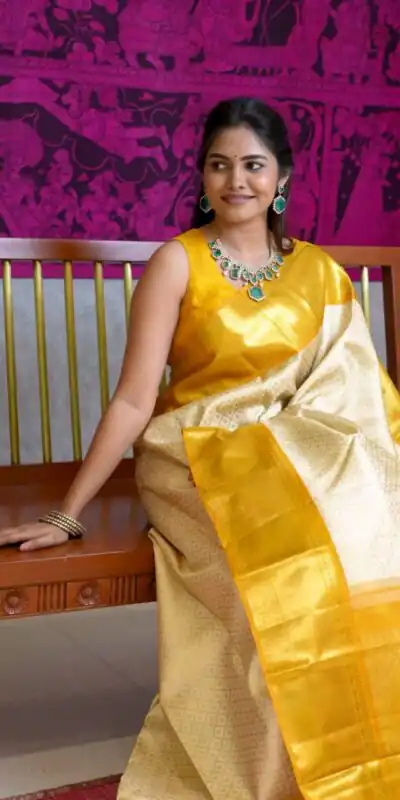 KP 6046 Yellow Soft Lichi Silk with Lace Border & Lace Work Saree . Best Price ₹1449. Delivery 4-6 Working Days. Shop now. | Bollywood Sarees, Creative Sarees, Designer Sarees, Embroidered Sarees, Ethnic Saree, Modern Digital sarees, Party Wear Sarees, Sarees