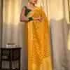 KP 5083 Yellow Soft Lichi Silk Perfect for Wedding, Party, Family Gatherings, Sangeet, Diwali Cloth. Saree. Get it for ₹1399. Delivery 4-6 Working Days. | Bollywood Sarees, Creative Sarees, Designer Sarees, Embroidered Sarees, Ethnic Saree, Modern Digital sarees, Party Wear Sarees, Sarees