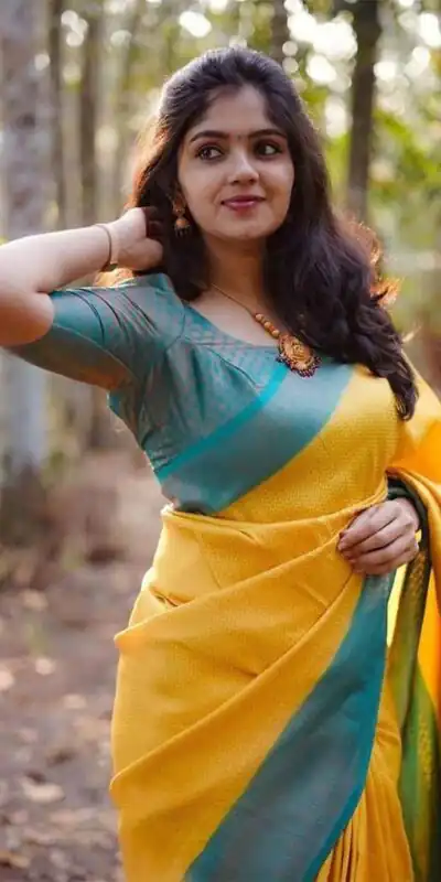 KP 5059 Yellow Color Soft Lichi Silk Cloth. Saree with Designer Work. Get it for ₹1449. Delivery 4-6 Working Days. Shop now. | Bollywood Sarees, Creative Sarees, Designer Sarees, Embroidered Sarees, Ethnic Saree, Modern Digital sarees, Party Wear Sarees, Sarees