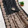 MB 142 Black Banarasi Silk with Zari Work & Lace Work Saree . Affordable Price ₹1899. Delivery 4-6 Working Days. Shop now. | Bollywood Sarees, Creative Sarees, Designer Sarees, Embroidered Sarees, Ethnic Saree, Modern Digital sarees, Party Wear Sarees, Sarees