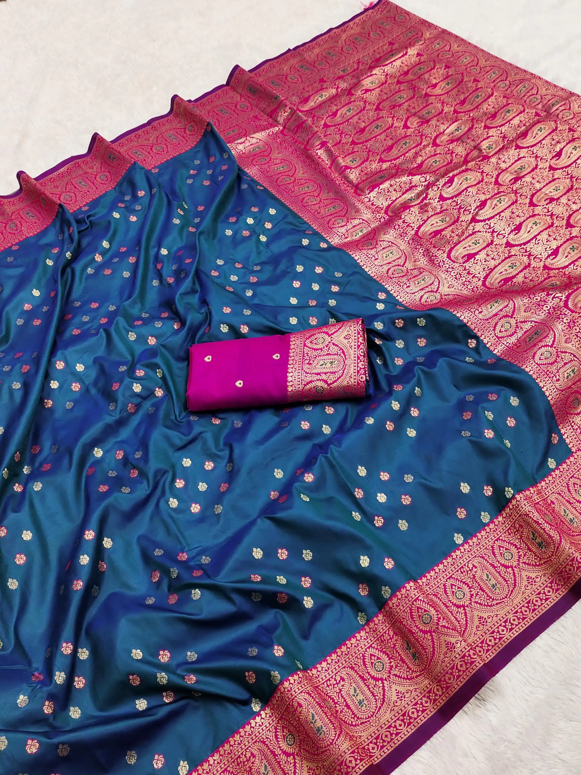 MB 3312-A Blue in Rich Banarasi Silk Zari Work & Lace Work Saree . Affordable Price ₹2049. Delivery 4-6 Working Days. Shop now. | Bollywood Sarees, Creative Sarees, Designer Sarees, Embroidered Sarees, Ethnic Saree, Modern Digital sarees, Party Wear Sarees, Sarees