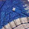 MB 1132 Blue Banarasi silk Saree Perfect for Wedding, Party, Traditional Day, Lohri, Durga Puja – . Festive Deal ₹1849. Delivery 4-6 Working Days. | Bollywood Sarees, Creative Sarees, Designer Sarees, Embroidered Sarees, Ethnic Saree, Modern Digital sarees, Party Wear Sarees, Sarees