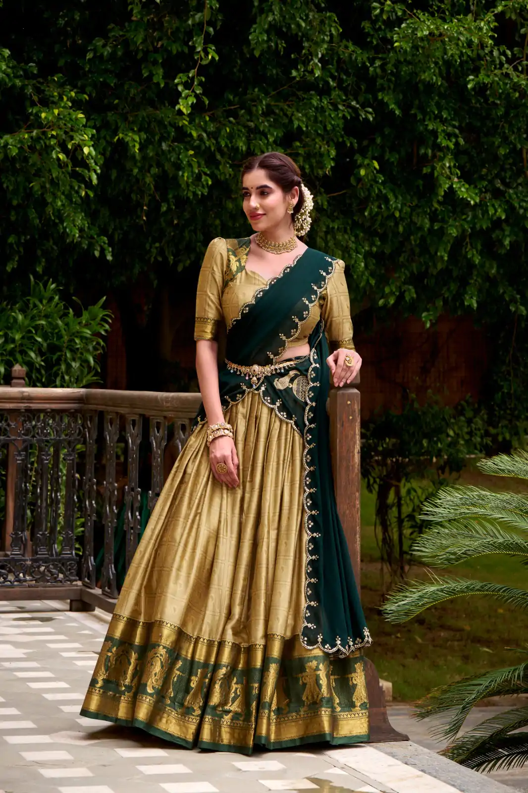 LNB 2028 Cream Embroidery Work & Zari Work Lehenga Choli in Cream Poly Cotton. Available at ₹1999 only. Delivery 4-6 Working Days. Shop now. | Bollywood Lehenga, Creative Lehenga, Designer Lehenga, Embroidered Lehenga, Lehenga, Party Wear Lehenga