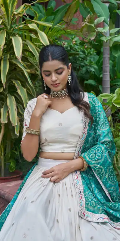 Ram 145 Firozi Color Tissue Silk Lehenga Choli with Embroidery Work. Get it for ₹2599. Delivery 4-6 Working Days. Shop now. | Bollywood Lehenga, Creative Lehenga, Designer Lehenga, Embroidered Lehenga, Lehenga, Party Wear Lehenga