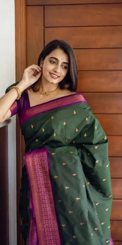 KP 5008 Green in Soft Lichi Silk Lace Work & Lace Border Saree Available at ₹1449 only. Delivery 4-6 Working Days. Shop now. | Bollywood Sarees, Creative Sarees, Designer Sarees, Embroidered Sarees, Ethnic Saree, Modern Digital sarees, Party Wear Sarees, Sarees