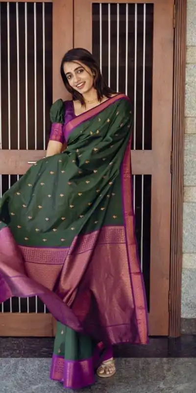 KP 5008 Green in Soft Lichi Silk Lace Work & Lace Border Saree Available at ₹1449 only. Delivery 4-6 Working Days. Shop now. | Bollywood Sarees, Creative Sarees, Designer Sarees, Embroidered Sarees, Ethnic Saree, Modern Digital sarees, Party Wear Sarees, Sarees