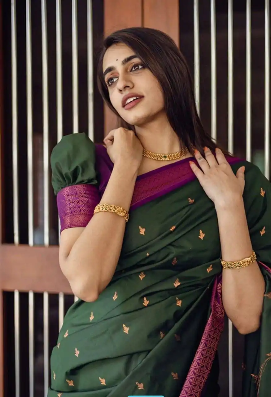KP 5008 Green in Soft Lichi Silk Lace Work & Lace Border Saree Available at ₹1449 only. Delivery 4-6 Working Days. Shop now. | Bollywood Sarees, Creative Sarees, Designer Sarees, Embroidered Sarees, Ethnic Saree, Modern Digital sarees, Party Wear Sarees, Sarees