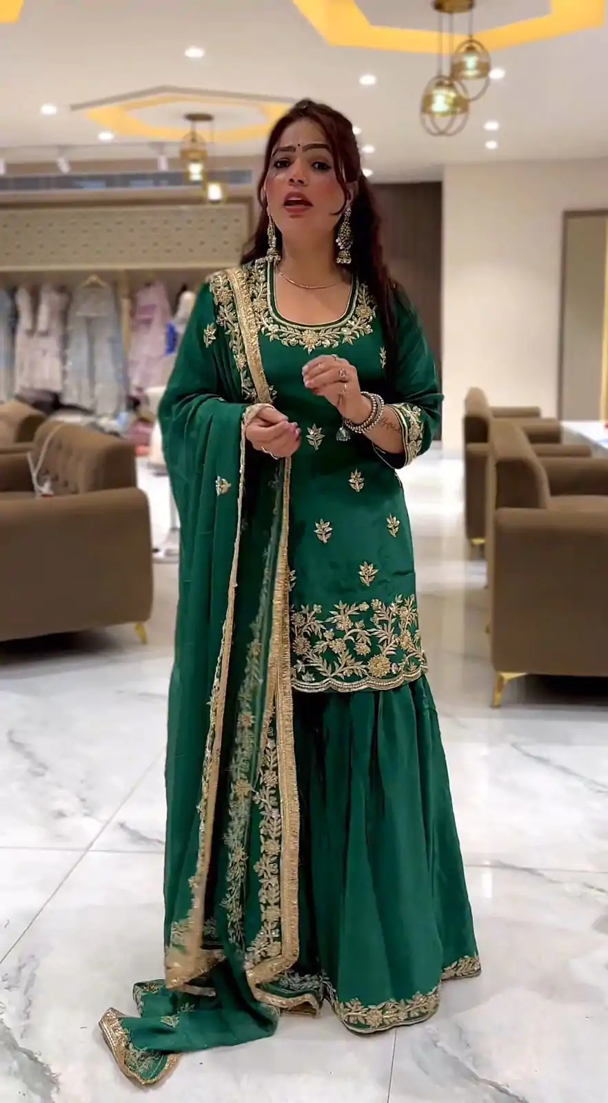ND 5044 Green Natural Crep With Embroidery Work Salwar Suit . Affordable Price ₹2149. Delivery 4-6 Working Days. Shop now. | Designer Suits, Jump Suits, Casual Suits, Creative suits, Palazzo Suits, Party Wear Suits, Patiala Suits, Salwar suit, Straight Suits