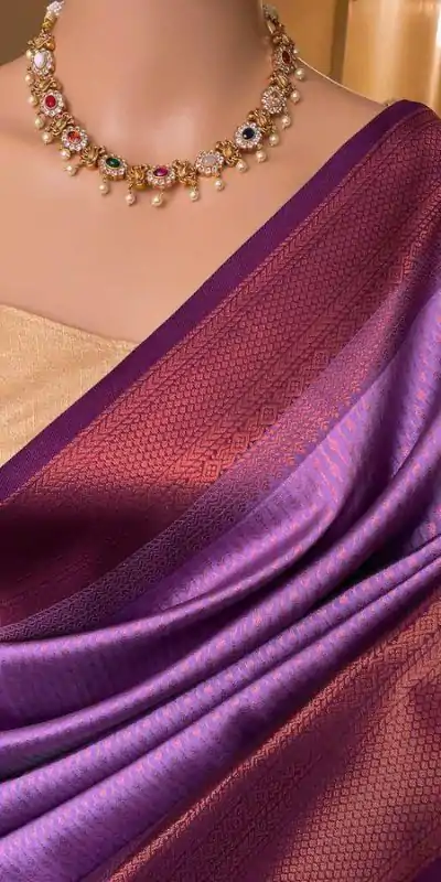KPR 206 Lavender in Soft Lichi Silk Lace Jacquard Border & Lace Work Saree . Special Price ₹1399. Delivery 4-6 Working Days. Shop now. | Bollywood Sarees, Creative Sarees, Designer Sarees, Embroidered Sarees, Ethnic Saree, Modern Digital sarees, Party Wear Sarees, Sarees