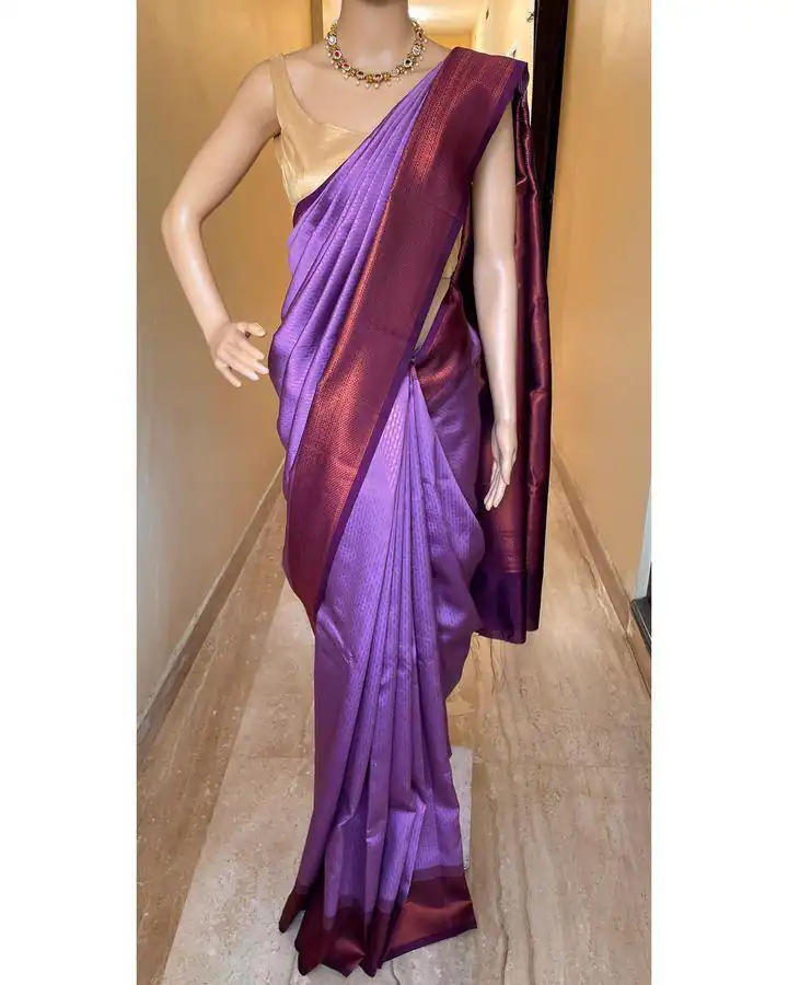 KPR 206 Lavender in Soft Lichi Silk Lace Jacquard Border & Lace Work Saree . Special Price ₹1399. Delivery 4-6 Working Days. Shop now. | Bollywood Sarees, Creative Sarees, Designer Sarees, Embroidered Sarees, Ethnic Saree, Modern Digital sarees, Party Wear Sarees, Sarees
