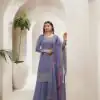 FC V 67831 Lavender in Viscose Chinon Zari Work & Embroidery Work Salwar Suit . Grab it for ₹3049. Delivery 4-6 Working Days. Shop now. | Designer Suits, Jump Suits, Casual Suits, Creative suits, Palazzo Suits, Party Wear Suits, Patiala Suits, Salwar suit, Straight Suits