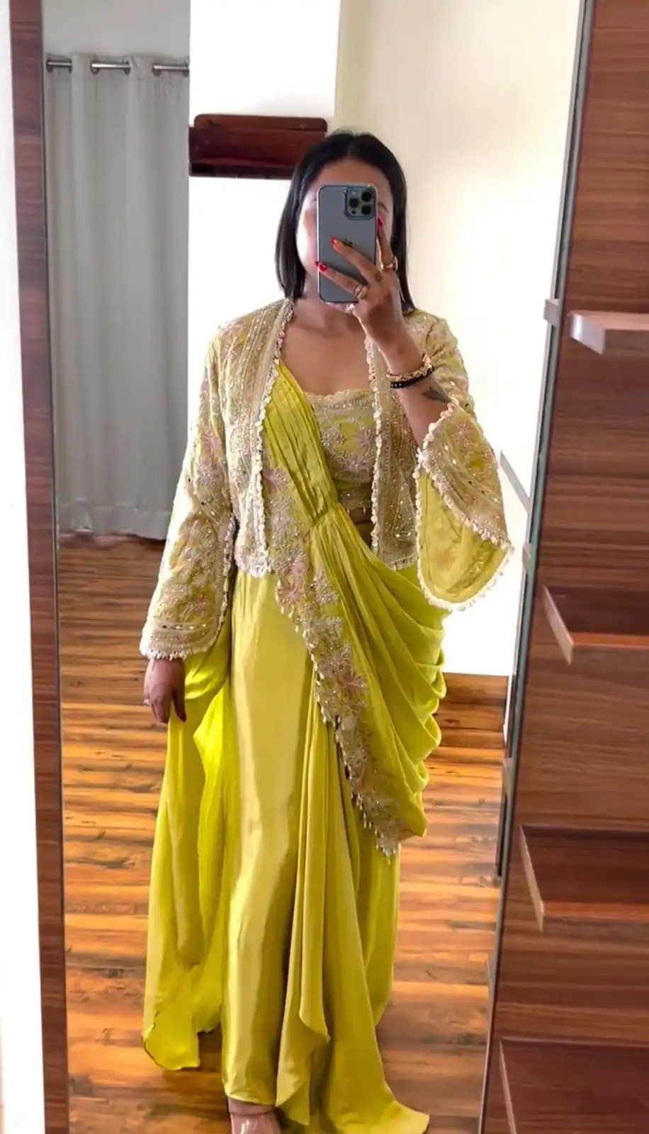 ST 1074 Lemon Color Chinon Saree with Embroidery Work & Lace Work. Best Price ₹2399. Delivery 4-6 Working Days. Shop now. | Bollywood Sarees, Creative Sarees, Designer Sarees, Embroidered Sarees, Ethnic Saree, Modern Digital sarees, Party Wear Sarees, Sarees