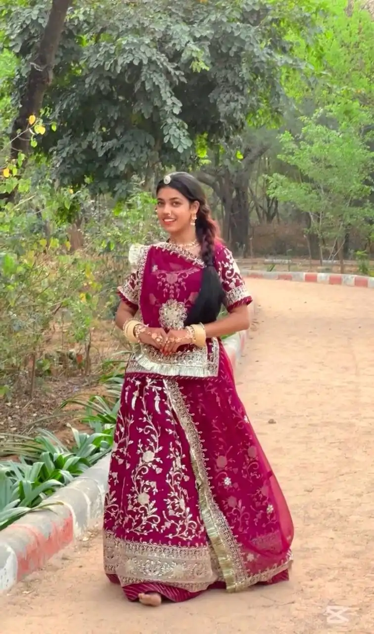 PC 517 Maroon Fox Georgette with Embroidery Work Lehenga Choli . Exclusive Offer ₹3149. Delivery 4-6 Working Days. Shop now. | Bollywood Lehenga, Creative Lehenga, Designer Lehenga, Embroidered Lehenga, Lehenga, Party Wear Lehenga